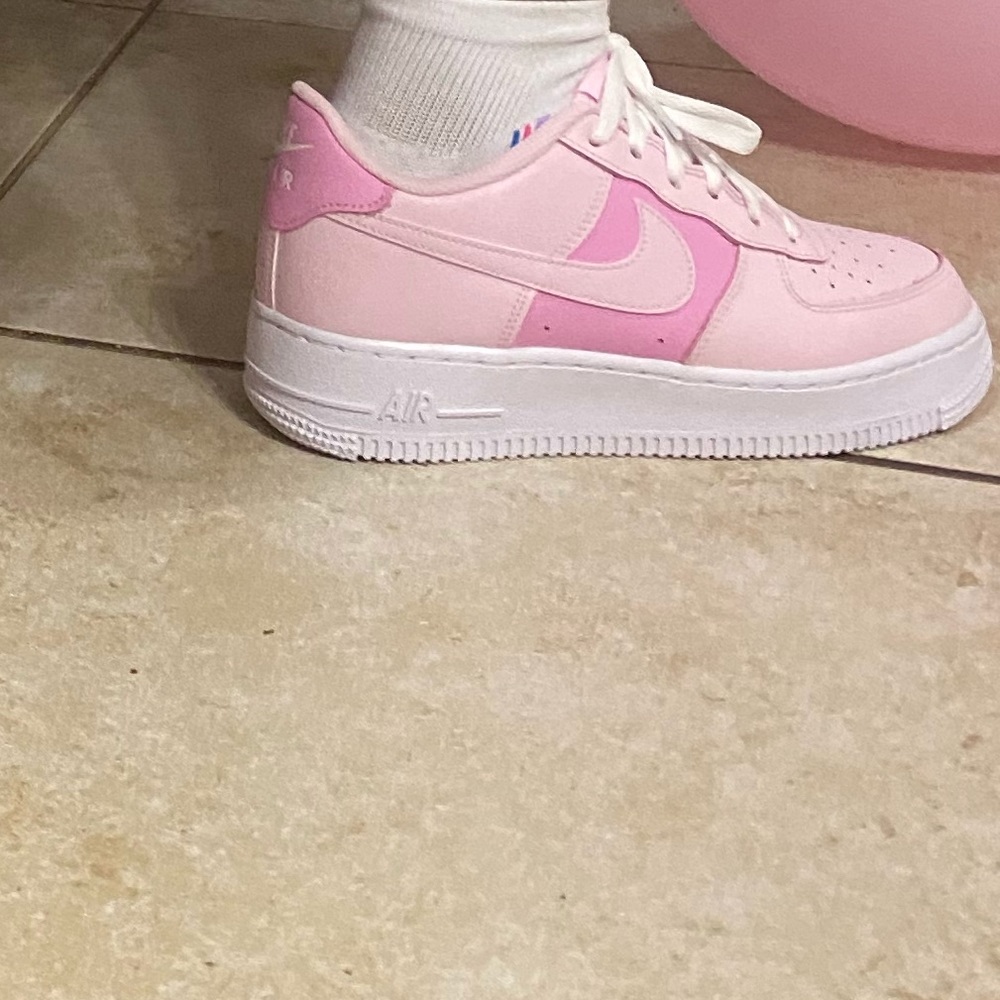 Pink Air Force ones